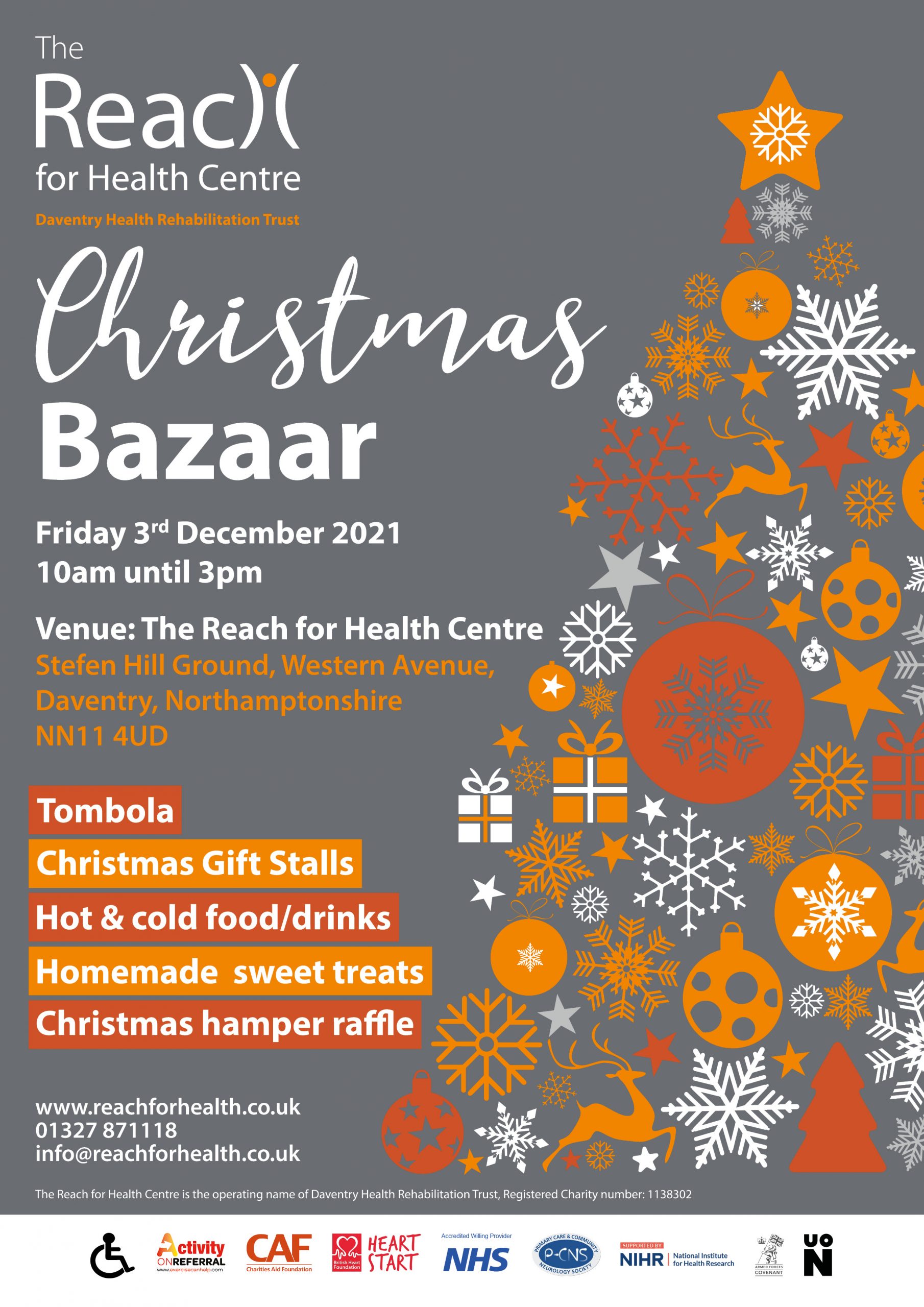 The Reach for Health Centre Christmas Bazaar